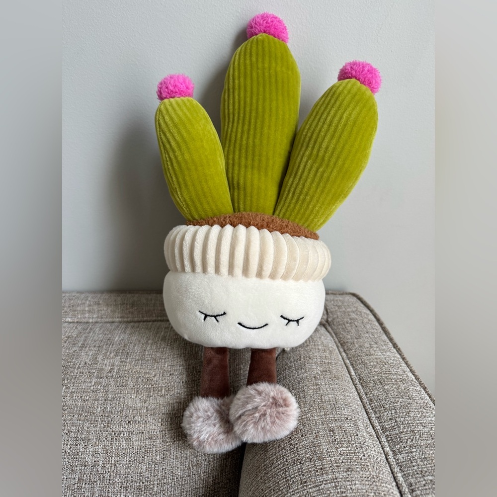 Russ Green and Pink Cactus Plush